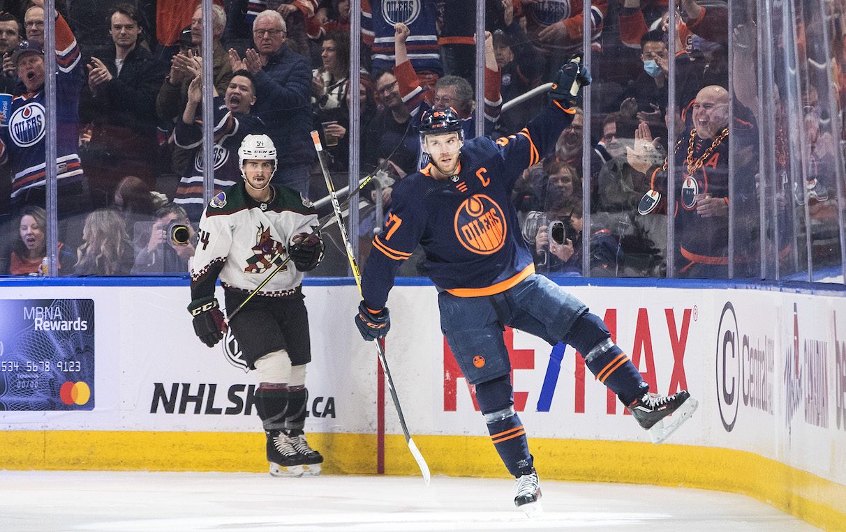 Connor McDavid is a threat to score at any point during an Oilers game. Photo by Jason Franson/The Canadian Press.