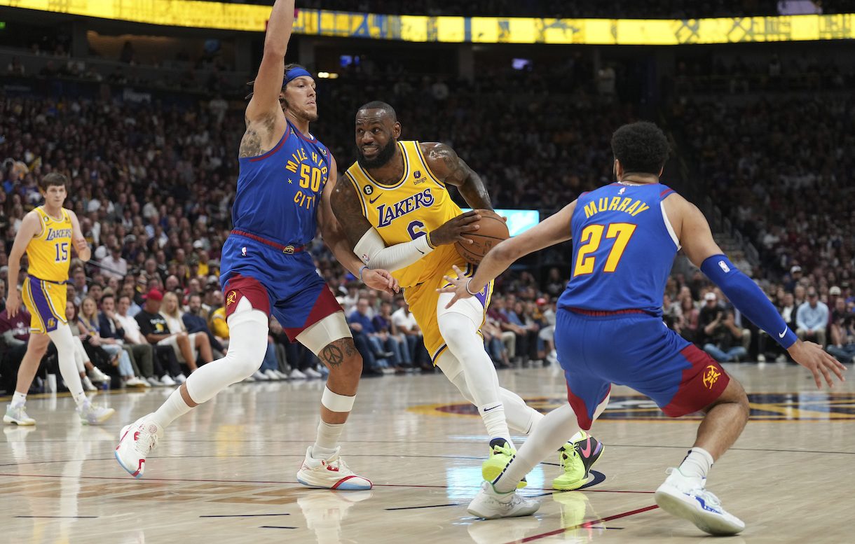 NBA is a very popular sports for wagering on player props. Photo by Jack Dempsey/AP.