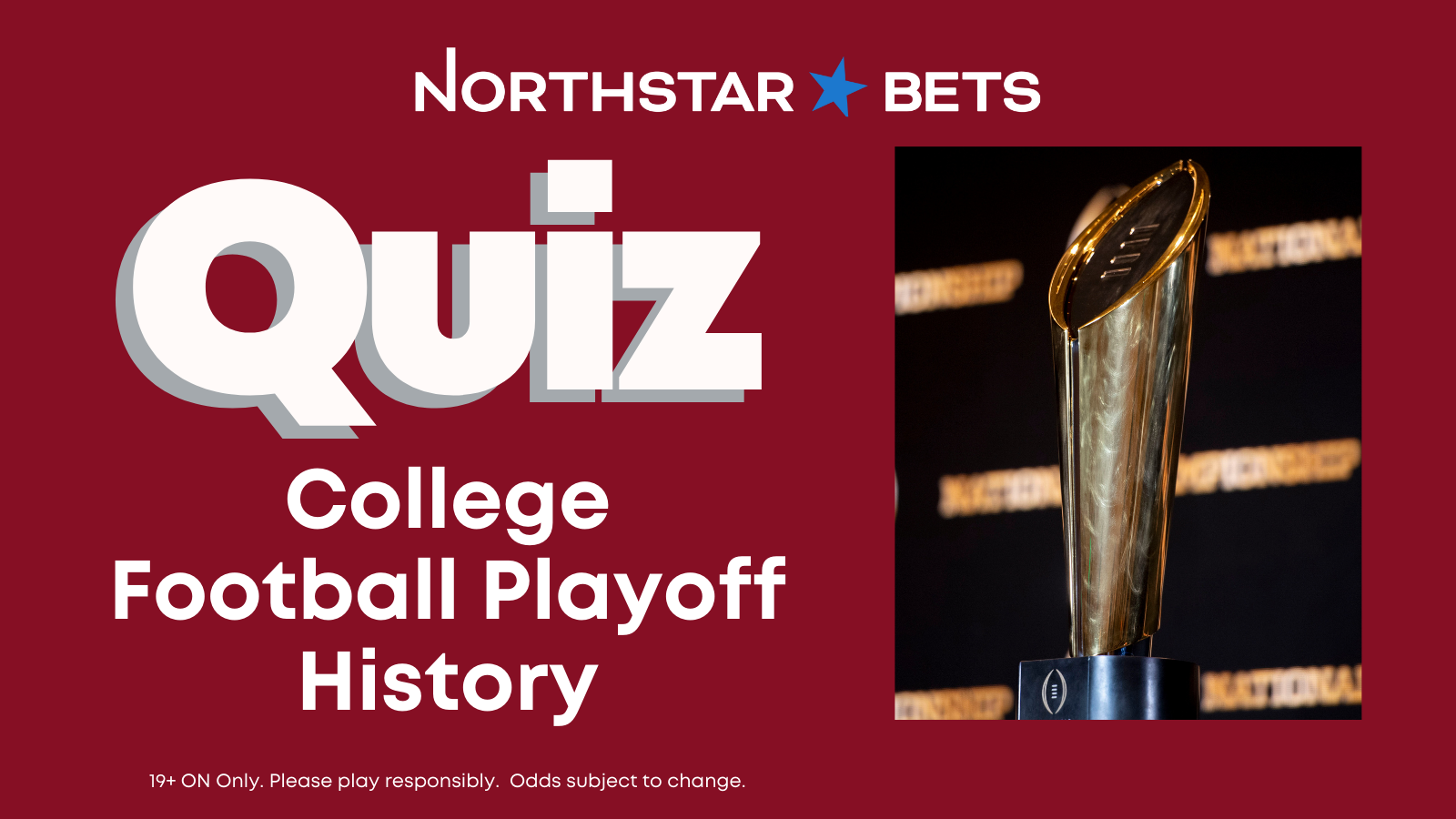 Take our Ultimate College Football Playoff quiz! Photo by Mike Stewart