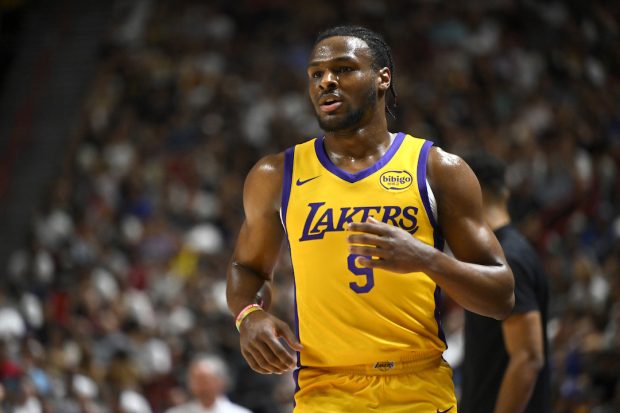 Bronny James futures odds for 2024-25 NBA season