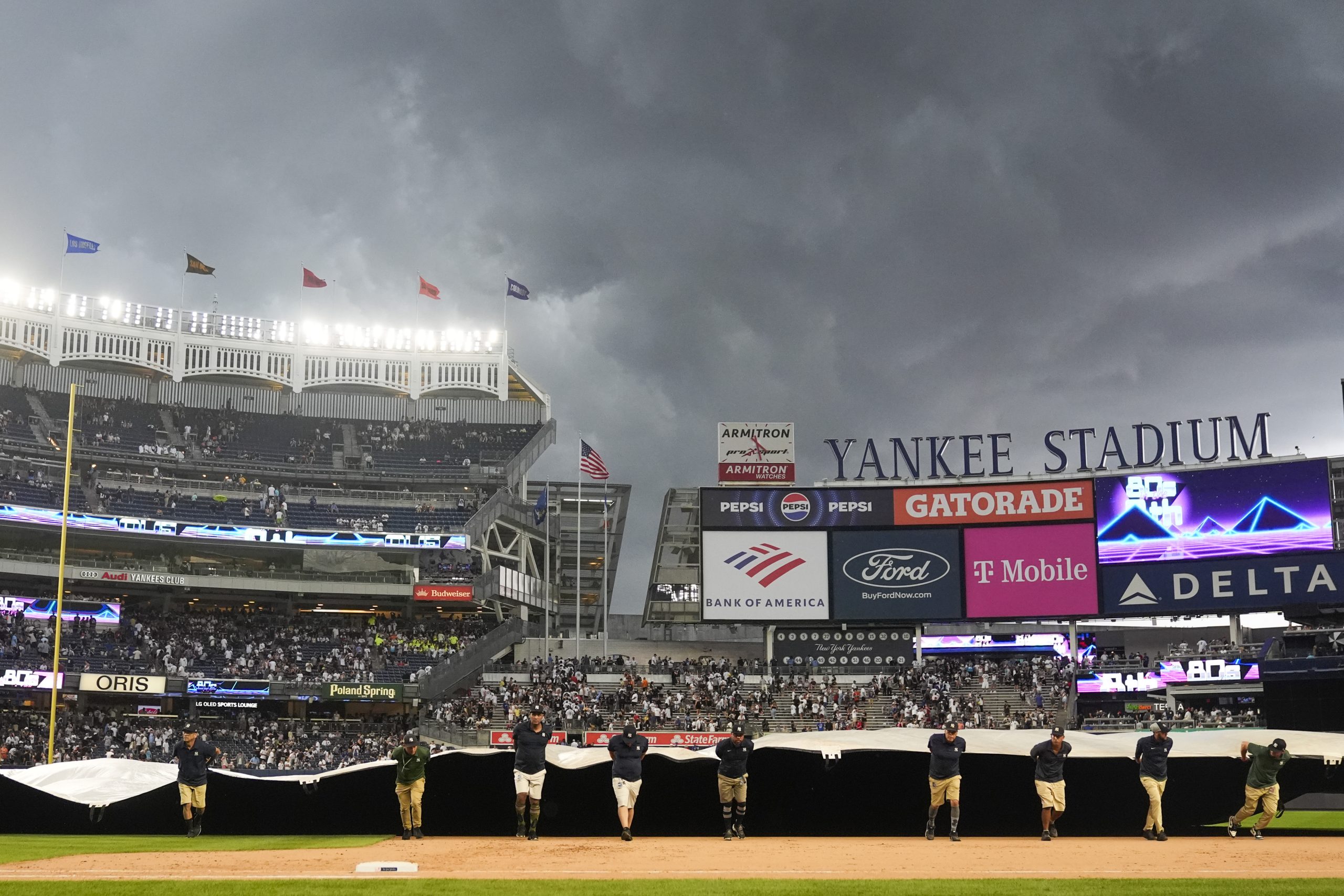Looking to bet on baseball? Knowing the weather situation for the game can help you make more informed wagers. Photo by Seth Wenig/AP.