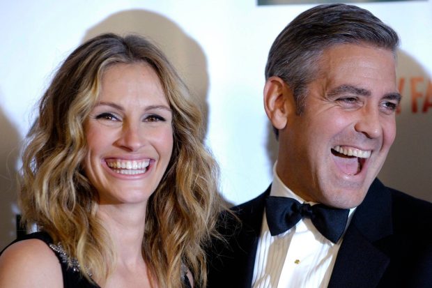 George Clooney and Julia Roberts.