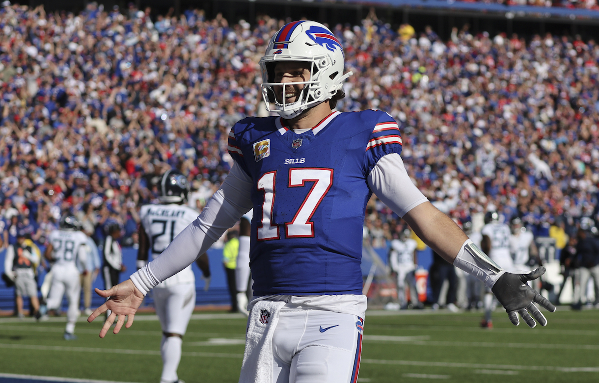 The AFC East-leading Bills have won three games in a row. Photo by Jeffrey T. Barnes/AP.