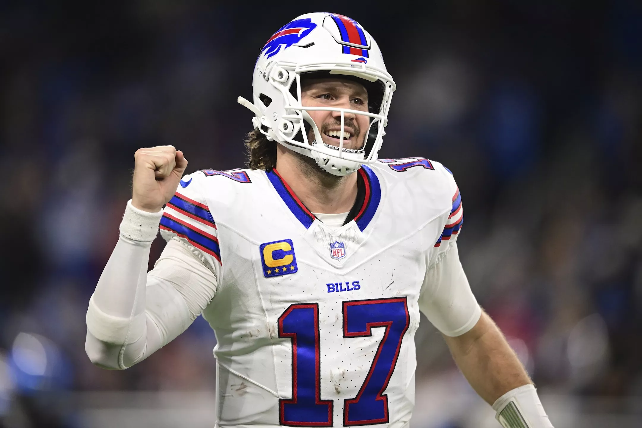 Allen is favoured to win the NFL MVP award. Photo by David Dermer/AP.