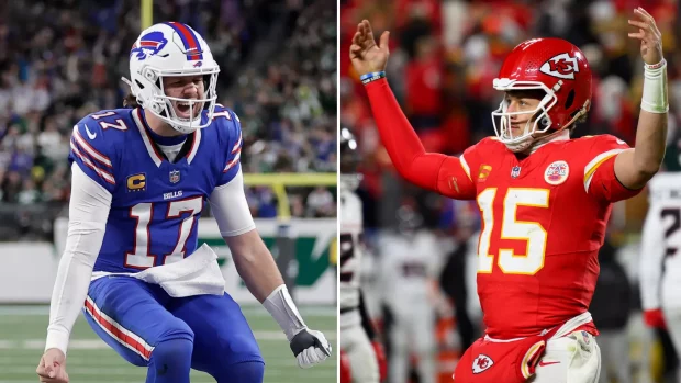 Josh Allen and Patrick Mahomes props