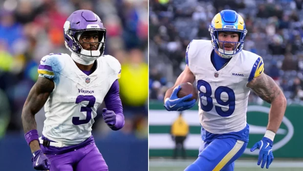 Vikings vs. Rams TD picks.