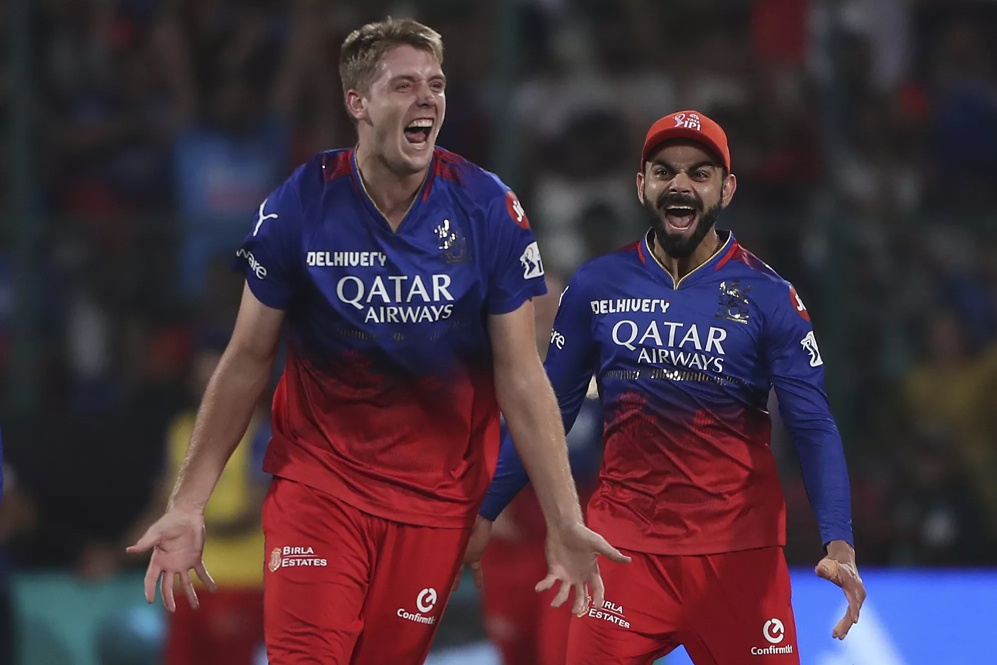 Royal Challengers Bengaluru won the IPL in 2024. Photo by Kashif Masood/AP.