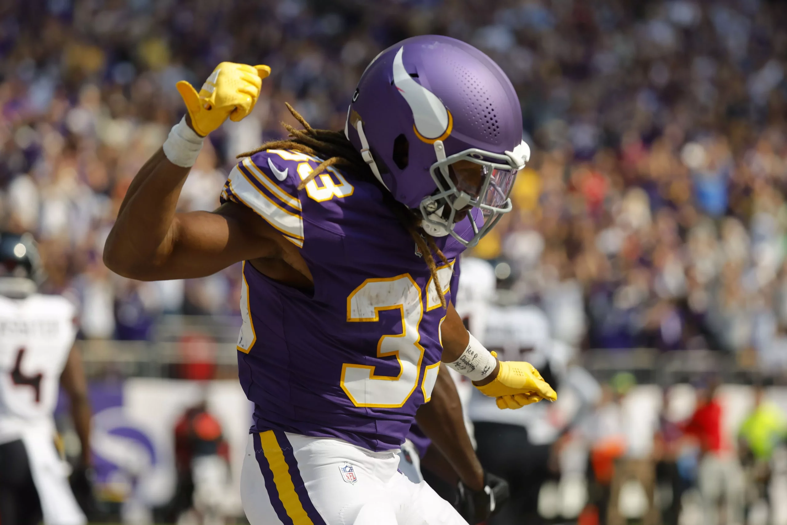 Jones scored in both games against Chicago last season. Photo by Bruce Kluckhohn/AP.