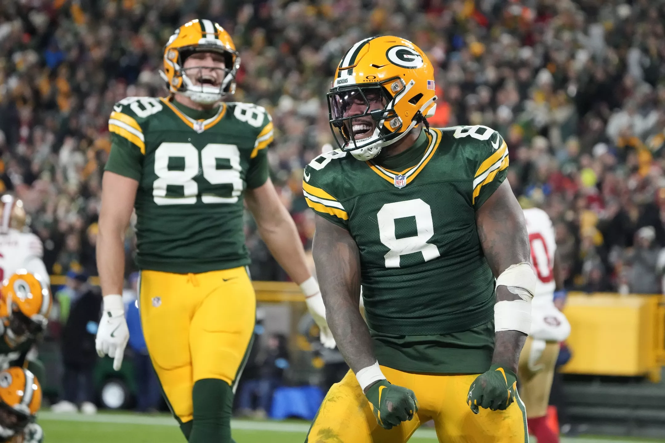 Check out this +340 SGP for Thursday Night Football. Photo by Morry Gash/AP.
