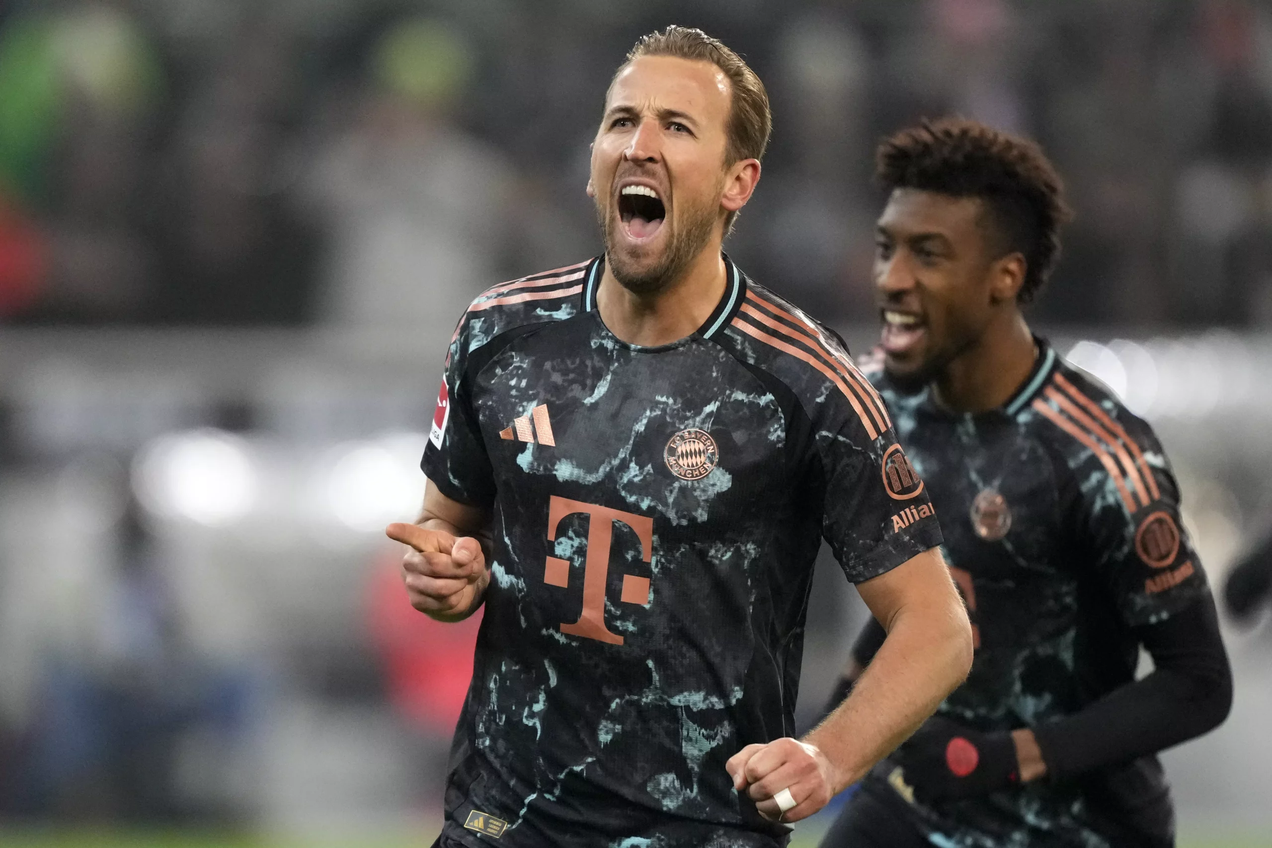 Kane scored 11 goals in 13 Champions League fixtures last season. Photo by Martin Meissner/AP.