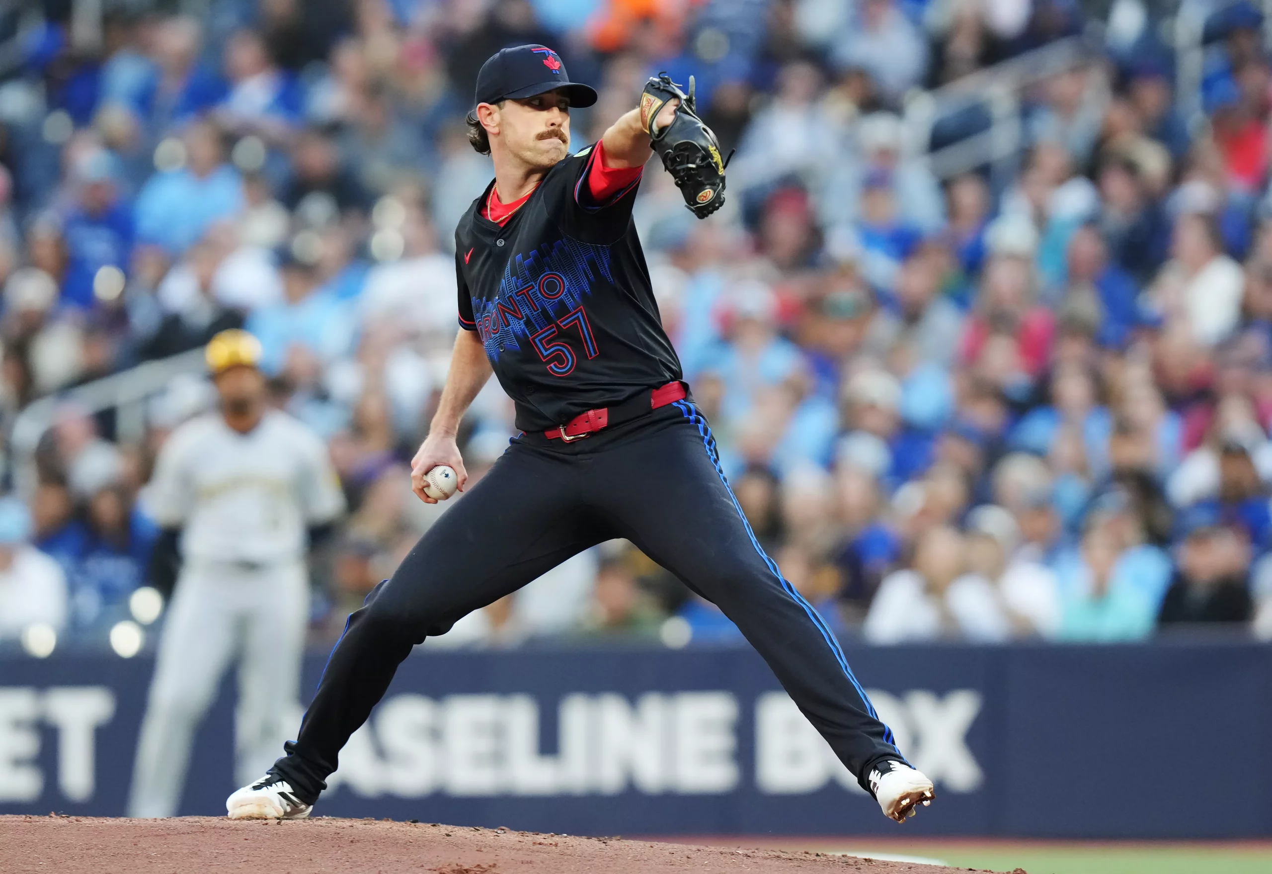 Shane Bieber has a 2.74 FIP and a 21:2 strikeout-to-walk ratio in three starts with Toronto. Photo by Chris Young/CP.