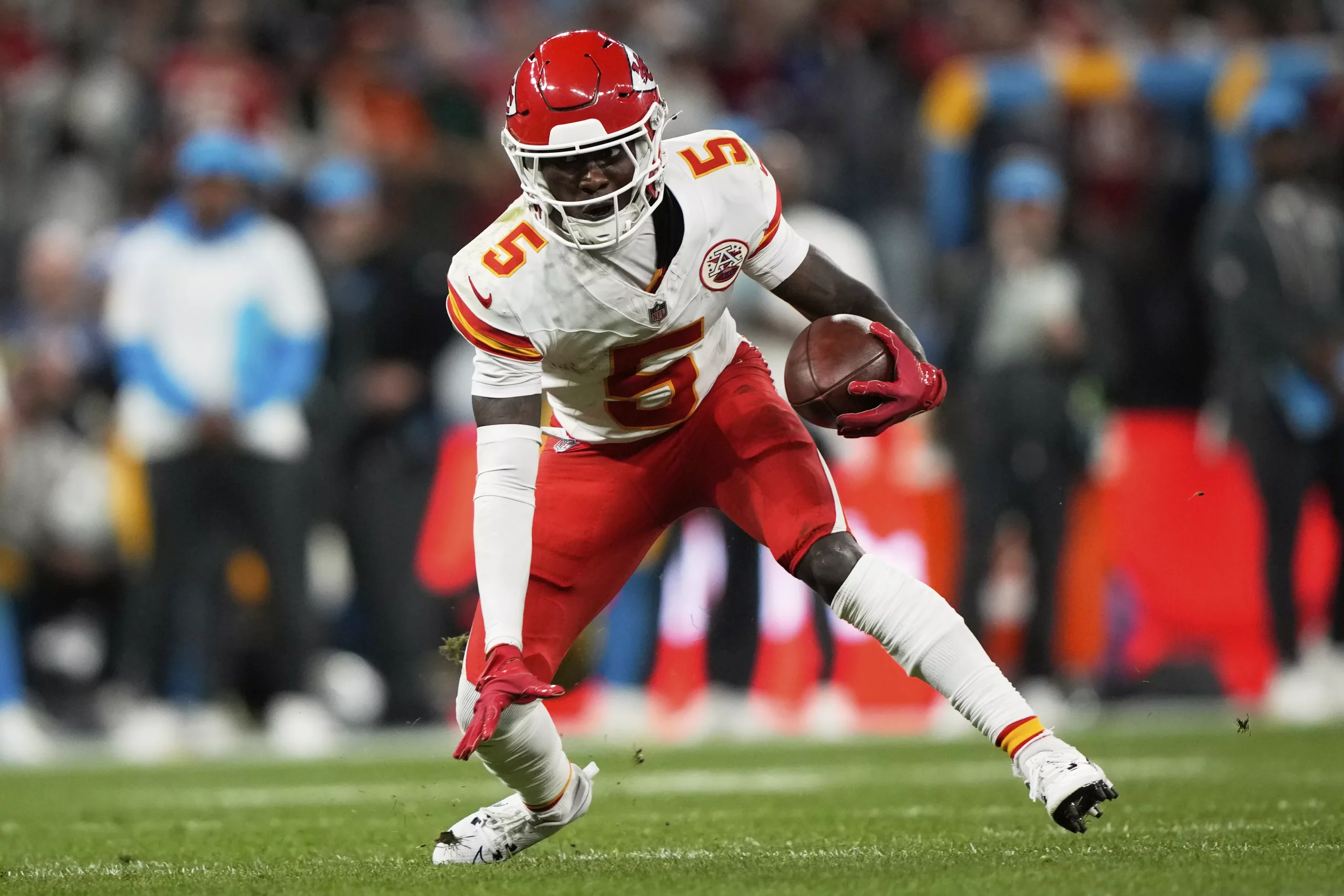Brown had a league-high 16 targets last week. Photo by Doug Benc/AP.