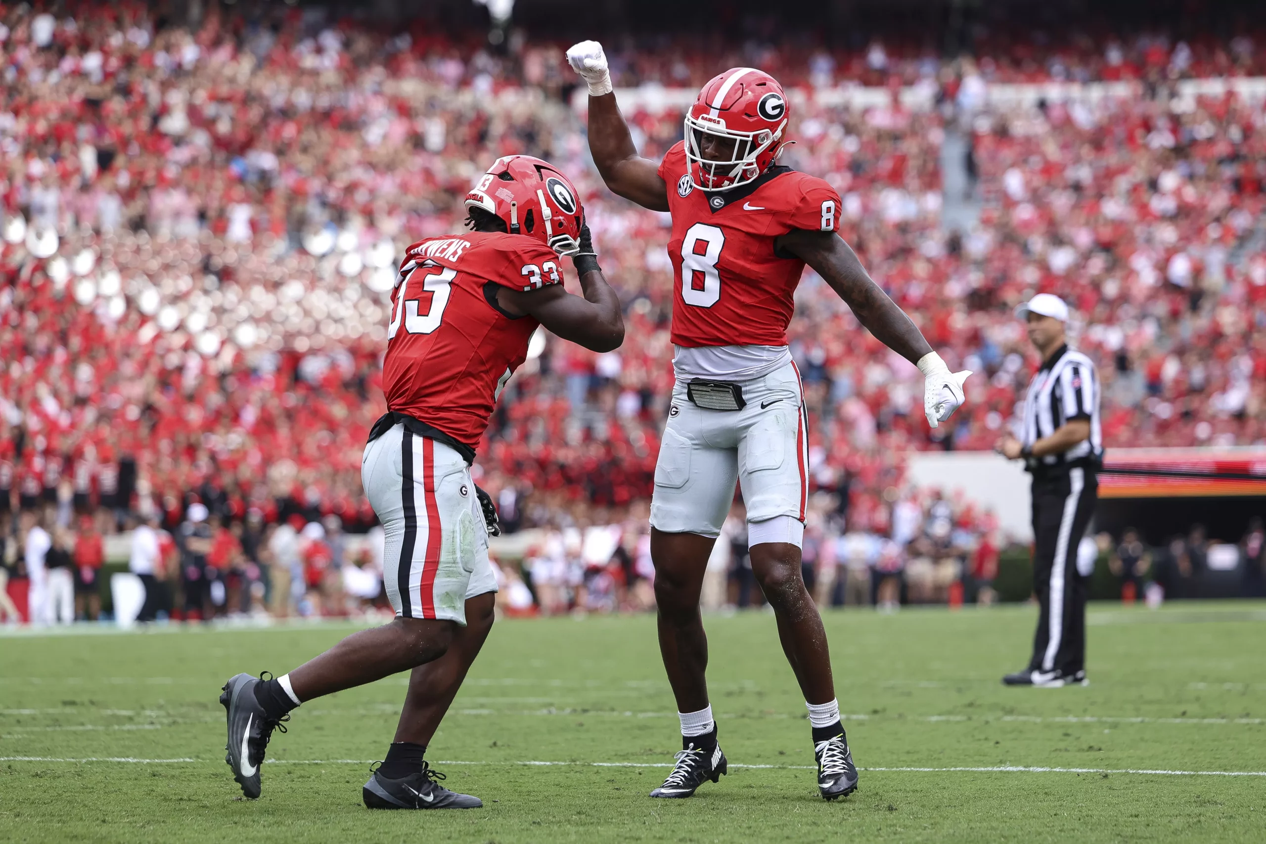 The Georgia Bulldogs have won two of the past four national championships. Photo by Colin Hubbard/AP.
