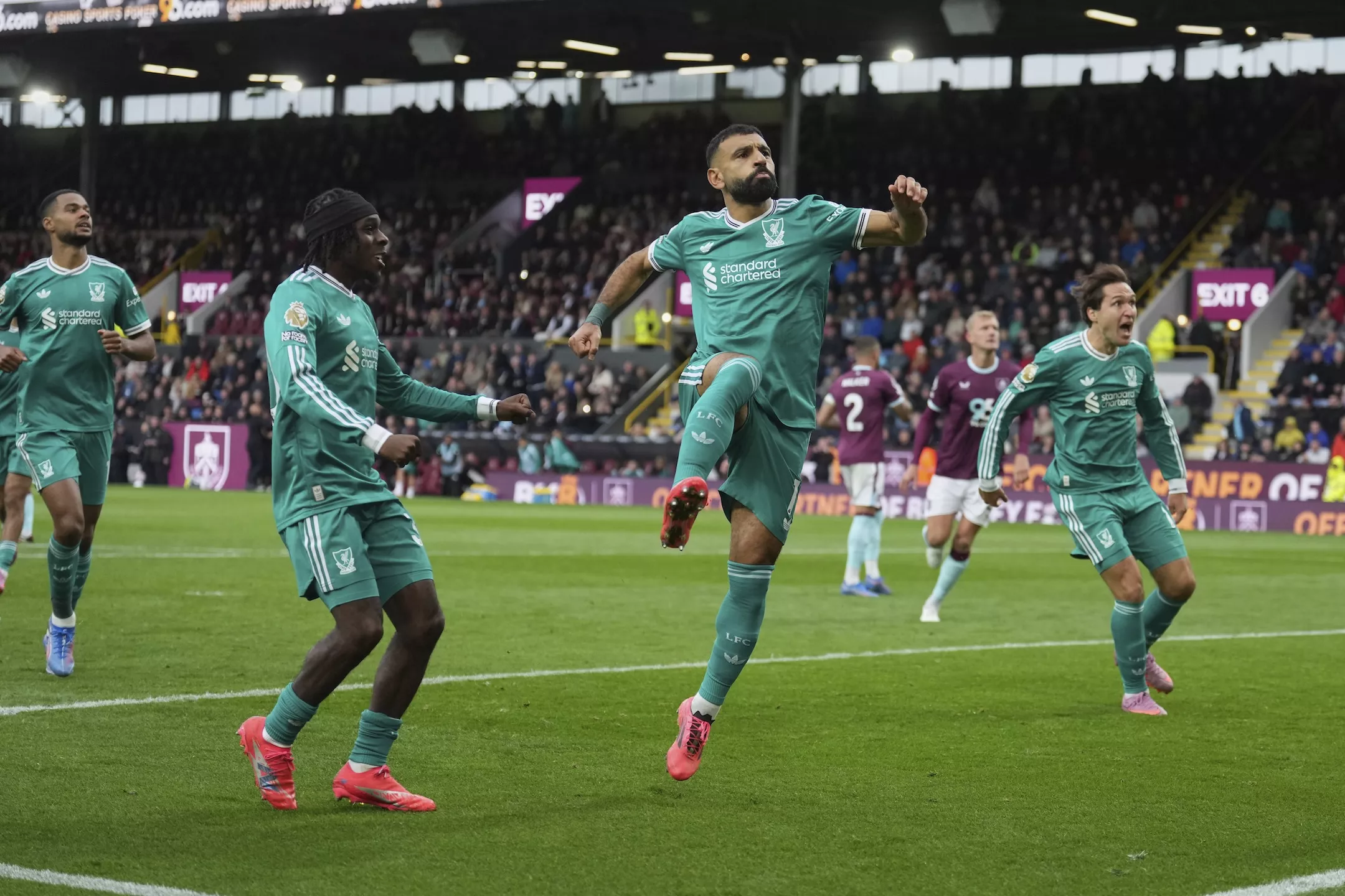 Liverpool is favoured to win the Premier League. Photo by Jon Super/AP.