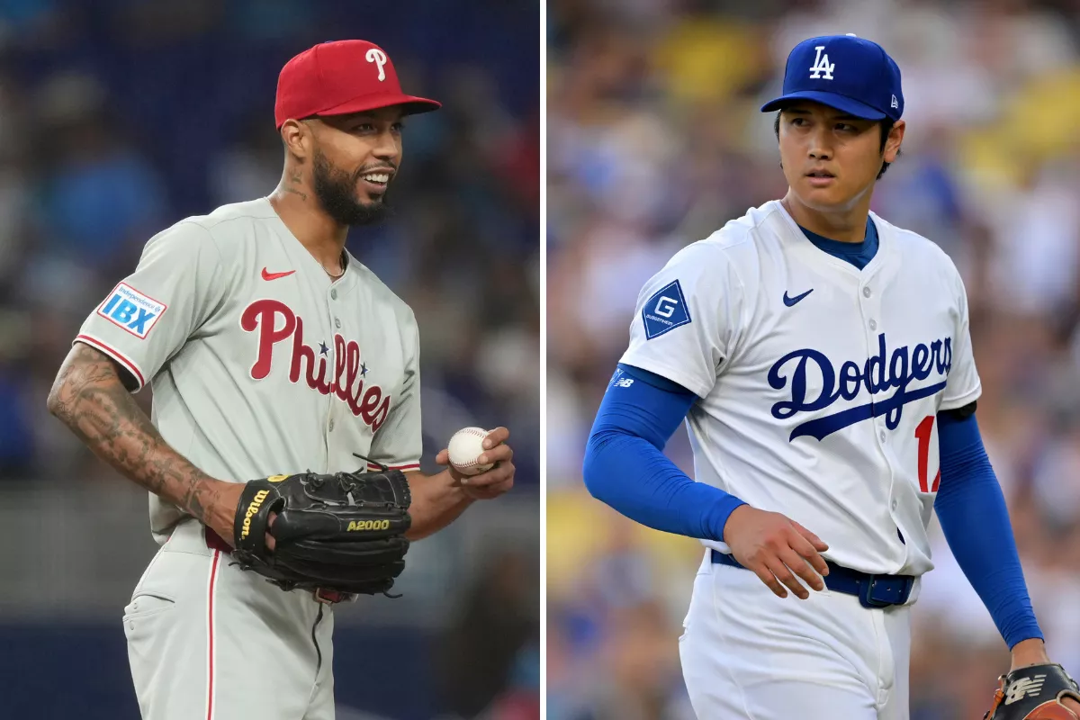 The Phillies are 21-8 SU and 24-5 vs. a +1.5 run line when Cristopher Sanchez is on the mound. Photos by AP.