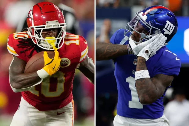 Chiefs vs. Giants TD picks