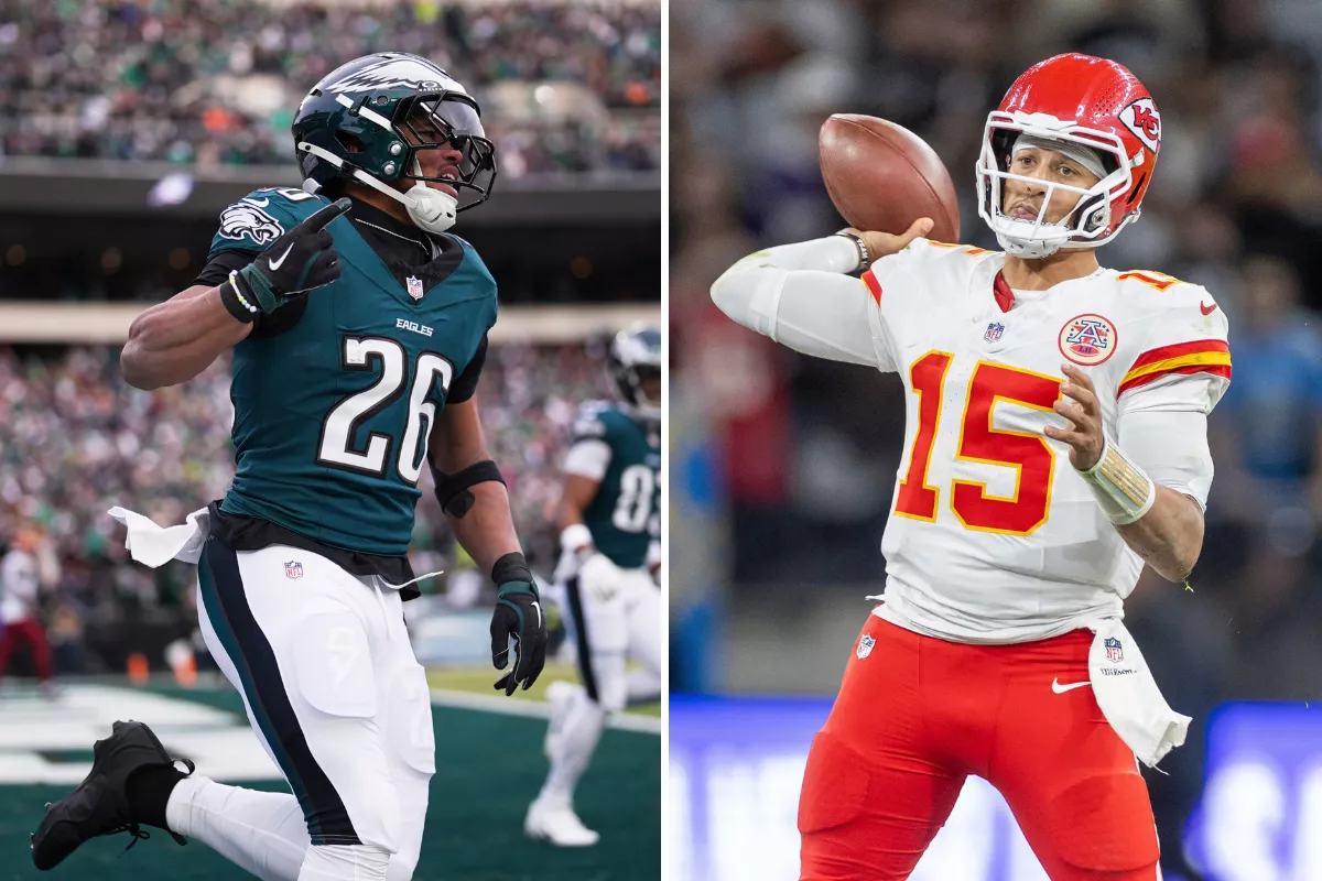 The Philadelphia Eagles dominated the Kansas City Chiefs, 40-22, in last season