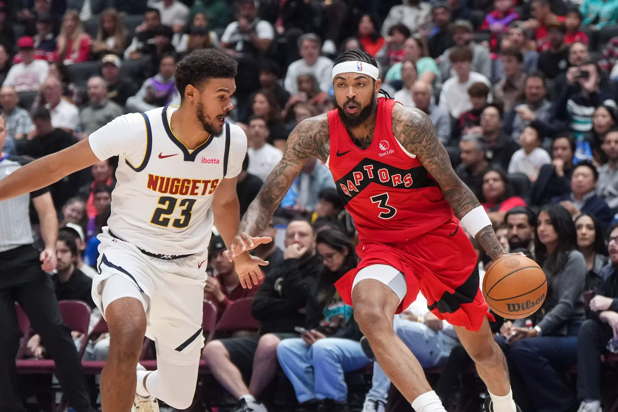 Ingram will make his regular season debut with the Raptors this year. Photo by Darryl Dyck/CP.