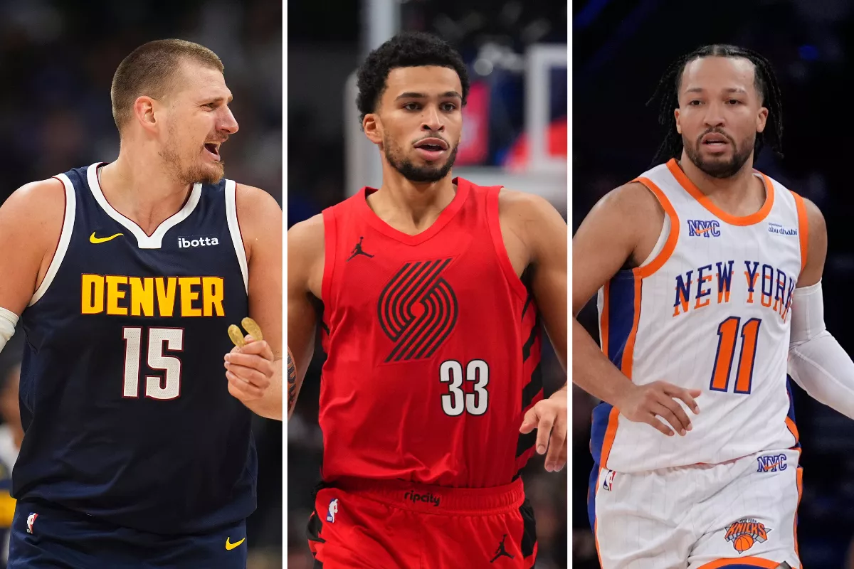 Jalen Brunson is 16-for-36 from 3-point range in just his past three games. Photos by AP.